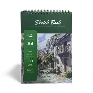 Caderno de Esboços e Composições Artisticas para Desenvolvimento de Técnicas de Desenho