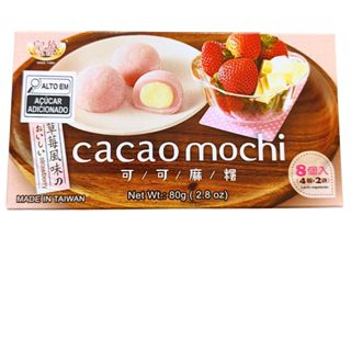 MOTI BOLINHO DE ARROZ DOCE RECHEADO 80g em Oferta na Shopee