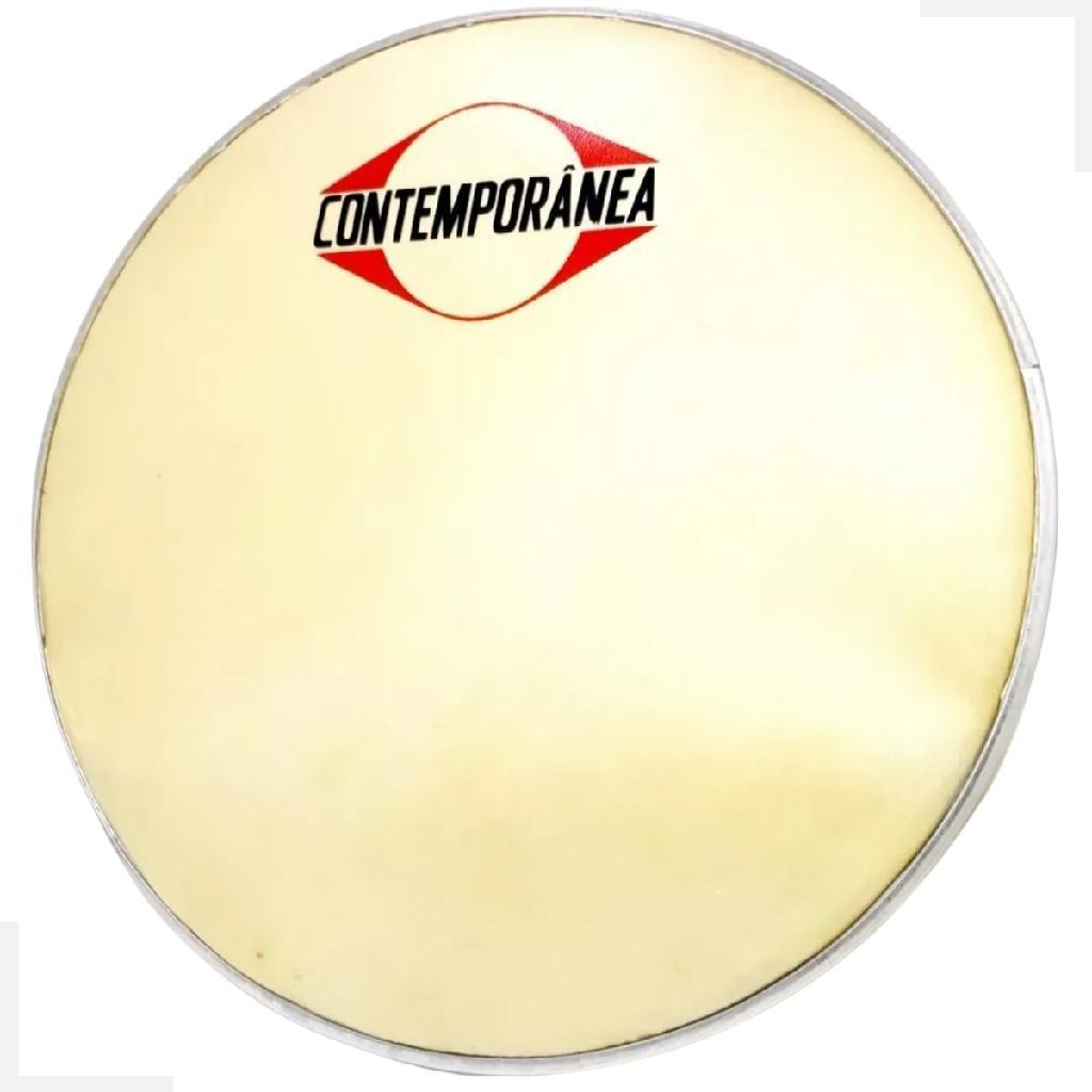 Pele Couro Animal Cabra 18 Pol. Contemporanea Surdo Bumbo