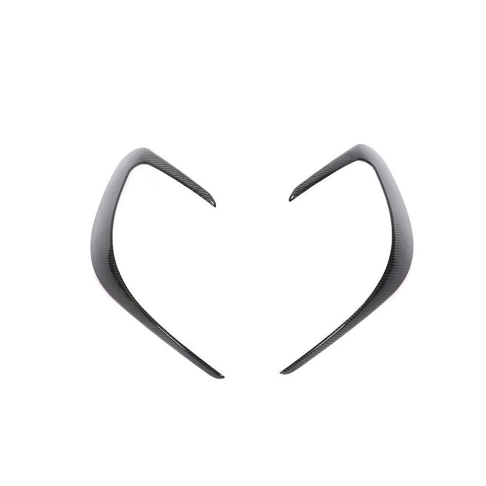 Barbatana De Faca De Vento Do Para-Choque Traseiro De Fibra De Carbono 19-20 Benz AMG GT X290 GT43 50 53