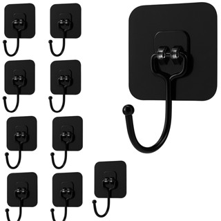 Kit  Ganchos Adesivos Transparente – Organizador Multiuso para Banheiro e Cozinha em Oferta na Shopee