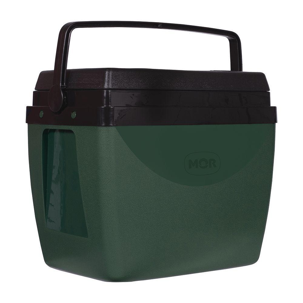 Caixa Térmica Mor 34 Litros Verde Escuro - 25108168 em Oferta na Shopee