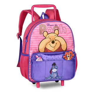 Mochila Infantil Feminina Masculina Carrinho Ursinho Pooh Perfeita Volta as aulas 2026 em Oferta na Shopee