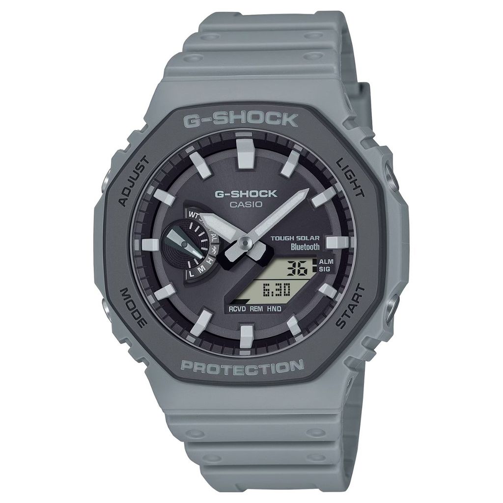 RELÓGIO CASIO G-SHOCK MASCULINO CINZA E PRETO GA-B2100LUU-8ADR
