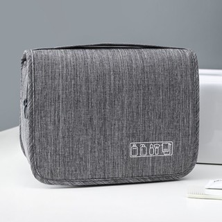 Necessaire Organizadora de Viagem Portátil com Gancho - Para Maquiagem e Higiene em Oferta na Shopee