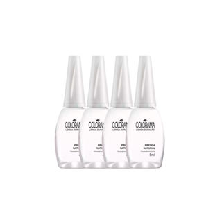 Kit 4 Esmalte Colorama Natural Cor Prenda Natural com 8ml em Oferta na Shopee