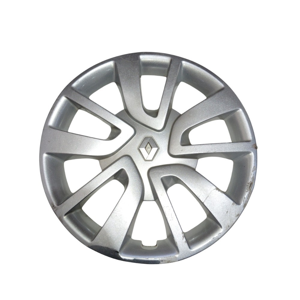 Calota De Roda Aro 15 Linha Renault Sandero Logan Duster  Cinza