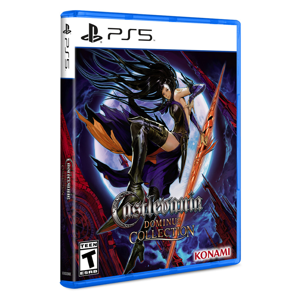 Castlevania Dominus Collection Capa Order Of Ecclesia PS5 Limited Run Midia Fisica