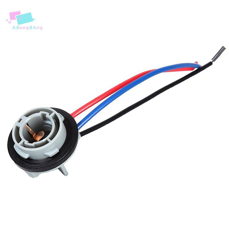 Abongbanghn 2 Peças De Luz De Freio De Carro 1157 Soquete De Lâmpada BAY15D Suporte P21/5W Adaptador Base Conector Acess
