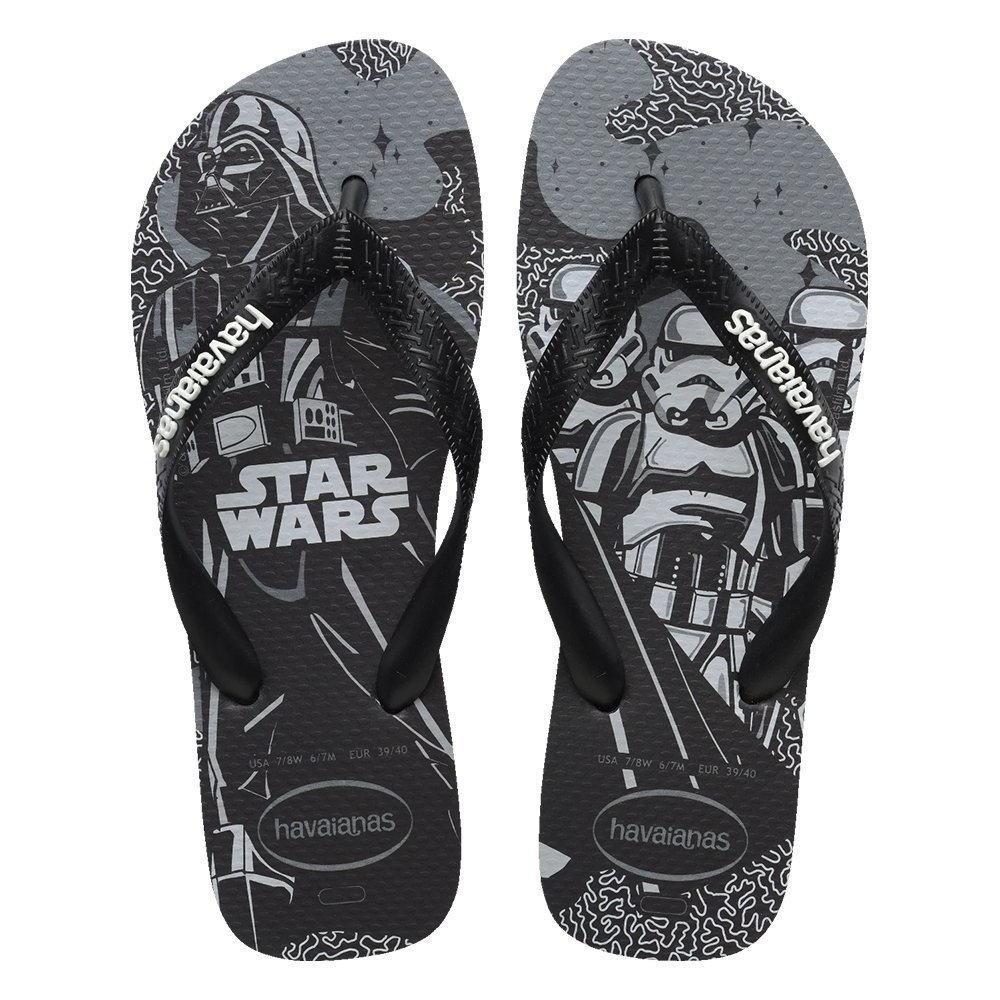 Havaianas Star Wars Preto/Branco em Oferta na Shopee