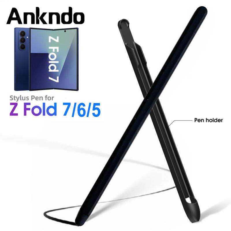 Caneta Stylus Ankndo Touch Screen Para Samsung Galaxy Z Fold 7/6/5 Edition Pen Com Suporte Slot