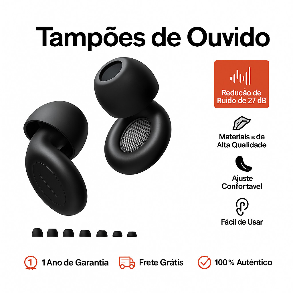 Kit Tampões de Ouvido Silicone Ultra-Macios 8 Tamanhos Protetor Auditivo Dormir e Redução de Ruído em Oferta na Shopee