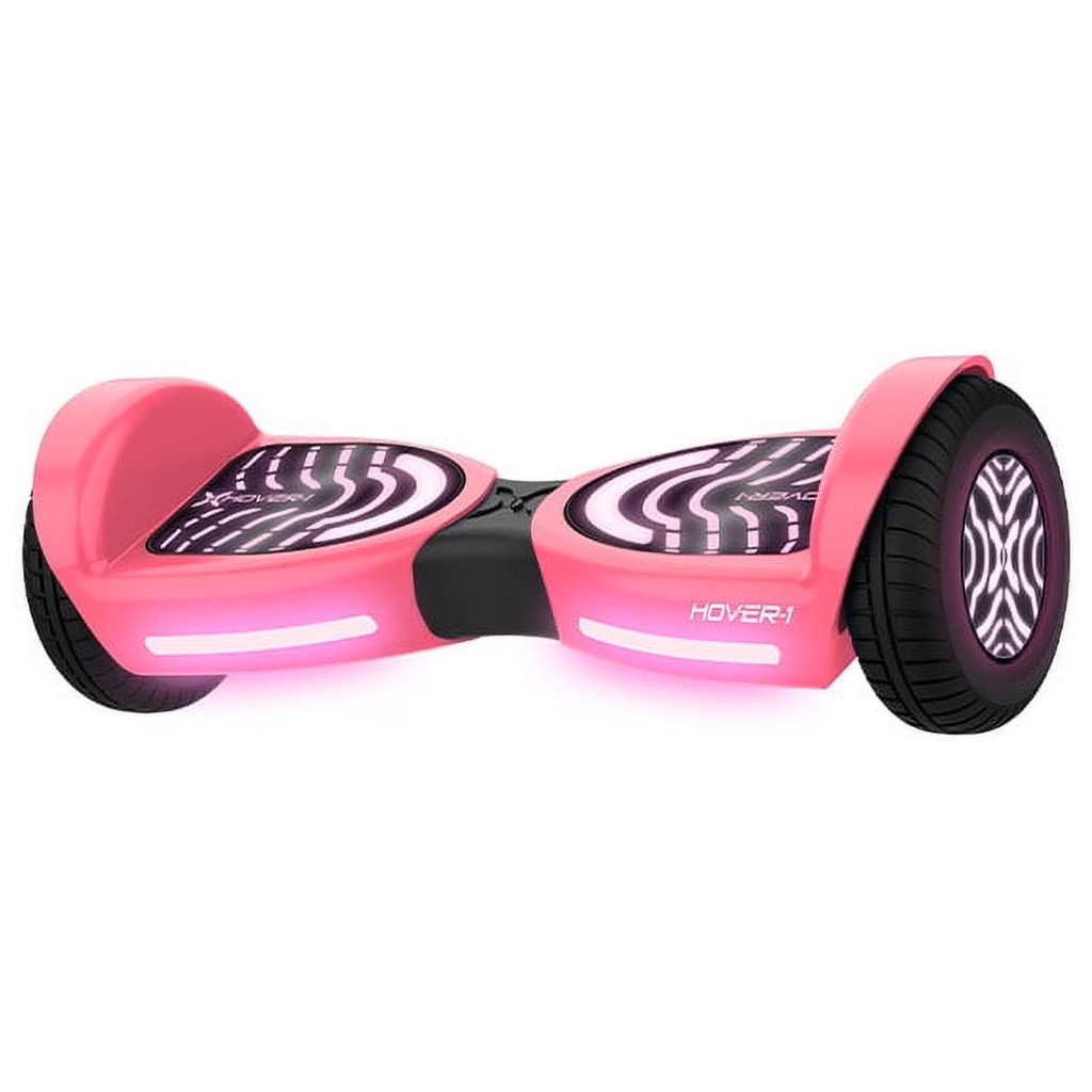 Hoverboard Hover-1 Rocket 2.0 - Rosa, Luzes LED, Ideal para Adolescentes, até 11 km/h