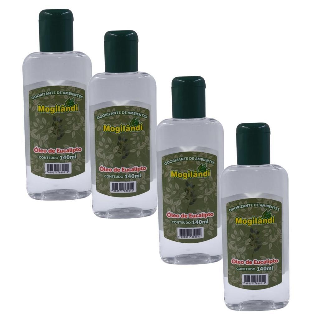 KIT 4 ODORIZANTE DE AMBIENTES OLEO DE EUCALIPTO 140ml em Oferta na Shopee