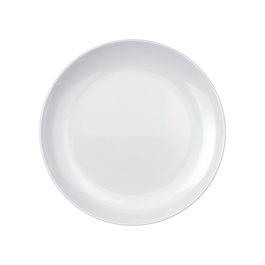 Prato Sobremesa / Raso / Fundo Duralex Opaline Blanc Branco Mesa Uso Diário Nadir Figueiredo