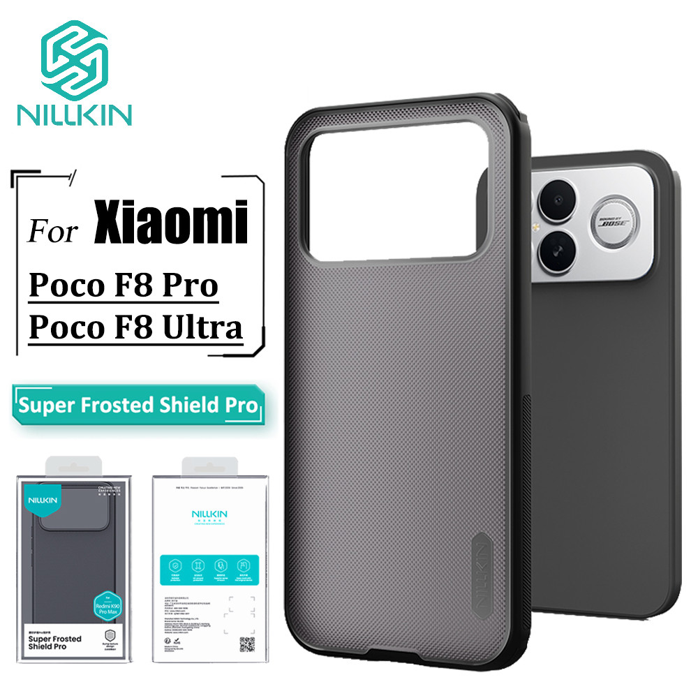 Nillkin Capa De Telefone Para Poco F8 Ultra F8 Pro Fosca TPU + PC Anti Impressão Digital Traseira À Prova De Choque em Oferta na Shopee