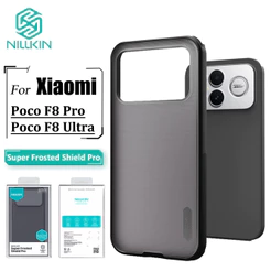 Nillkin Capa De Telefone Para Xiaomi Poco F8 Ultra F8/F7/X7 Pro Fosca TPU + PC Anti Impressão Digital Traseira À Prova D