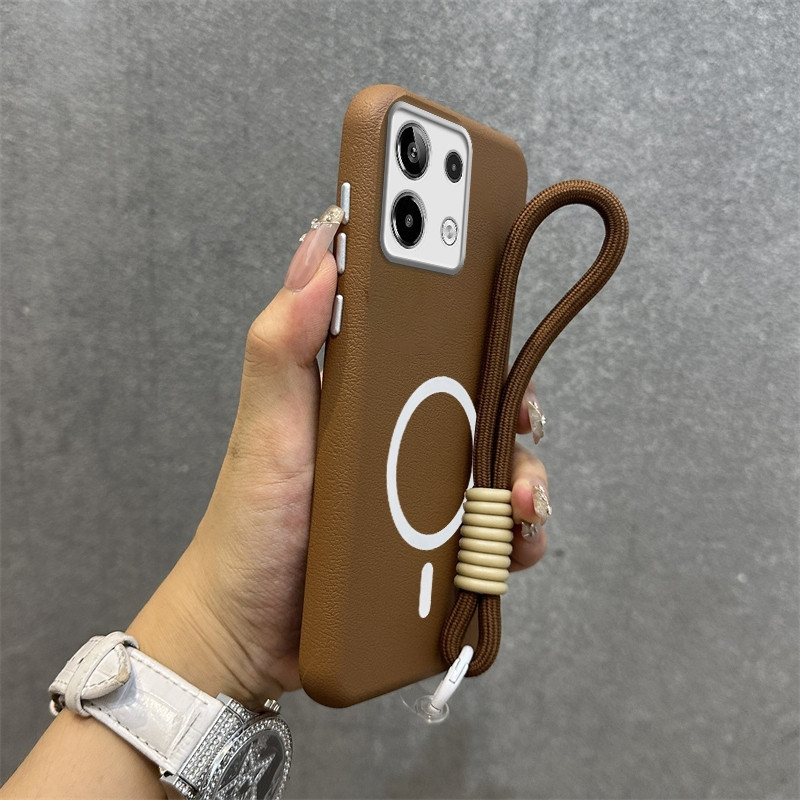 ZXCC Capa 2 em 1 para poco x6 pro 5G poco M6 PRO 4G redmi 13c 5g poco M6 5g F6 F7 PRO Capa de telefone Novo estilo de Si