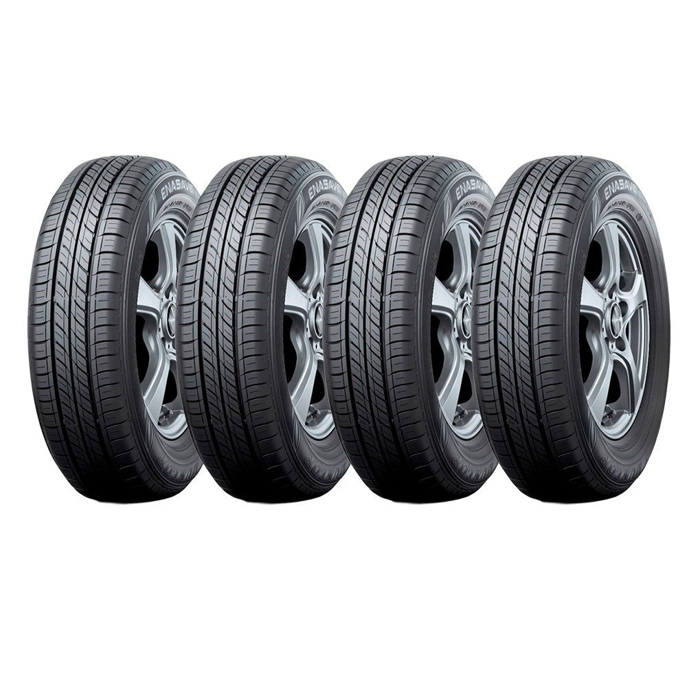 Kit 4 Pneus Dunlop Enasave EC300+ Aro 16 185/55R16 em Oferta na Shopee