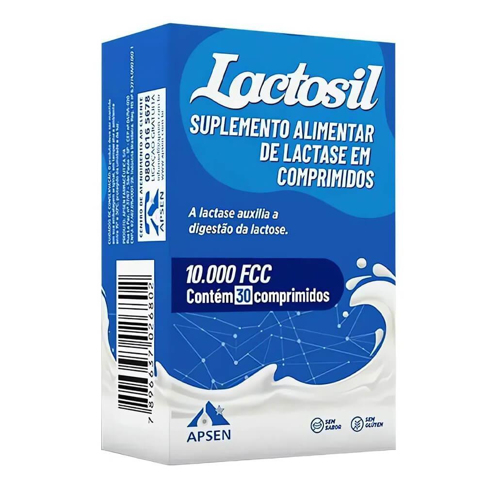 Lactosil 10000 – Suplemento Enzimático De Lactase 30 Comps em Oferta na Shopee