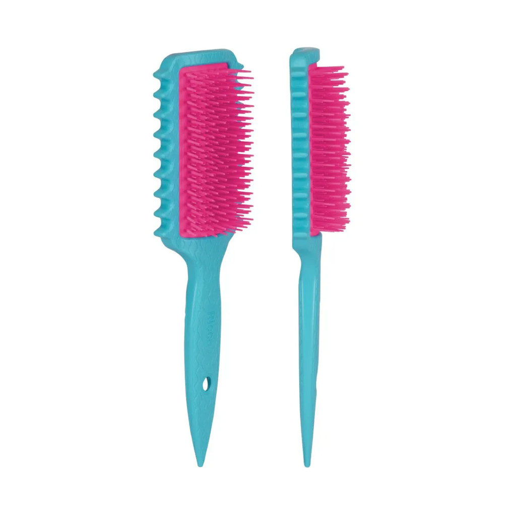 Escova Ricca Flex Fita Curl Azul – Para Fitagem Finalização e Definição de Cachos em Oferta na Shopee