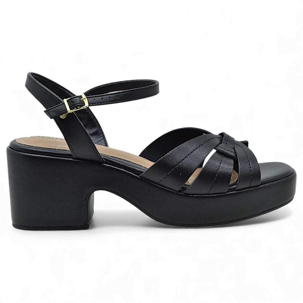 Sandalia Beira Rio Feminina Salto Bloco Conforto Tiras Macia Original em Oferta na Shopee