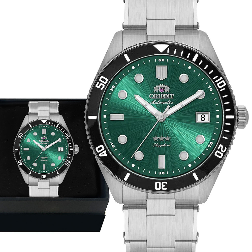 Relógio Orient Sport Sea Automático Masculino Prata Original