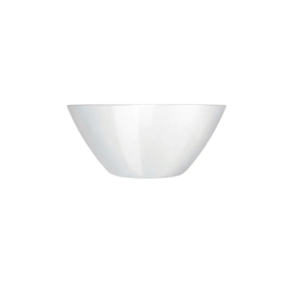 Saladeira em Vidro Branco Opaline 840 ml Duralex | Nadir
