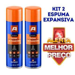 KIT 2 ESPUMA EXPANSIVA AUTOFIX 500ML Ótimo Preço em Oferta na Shopee