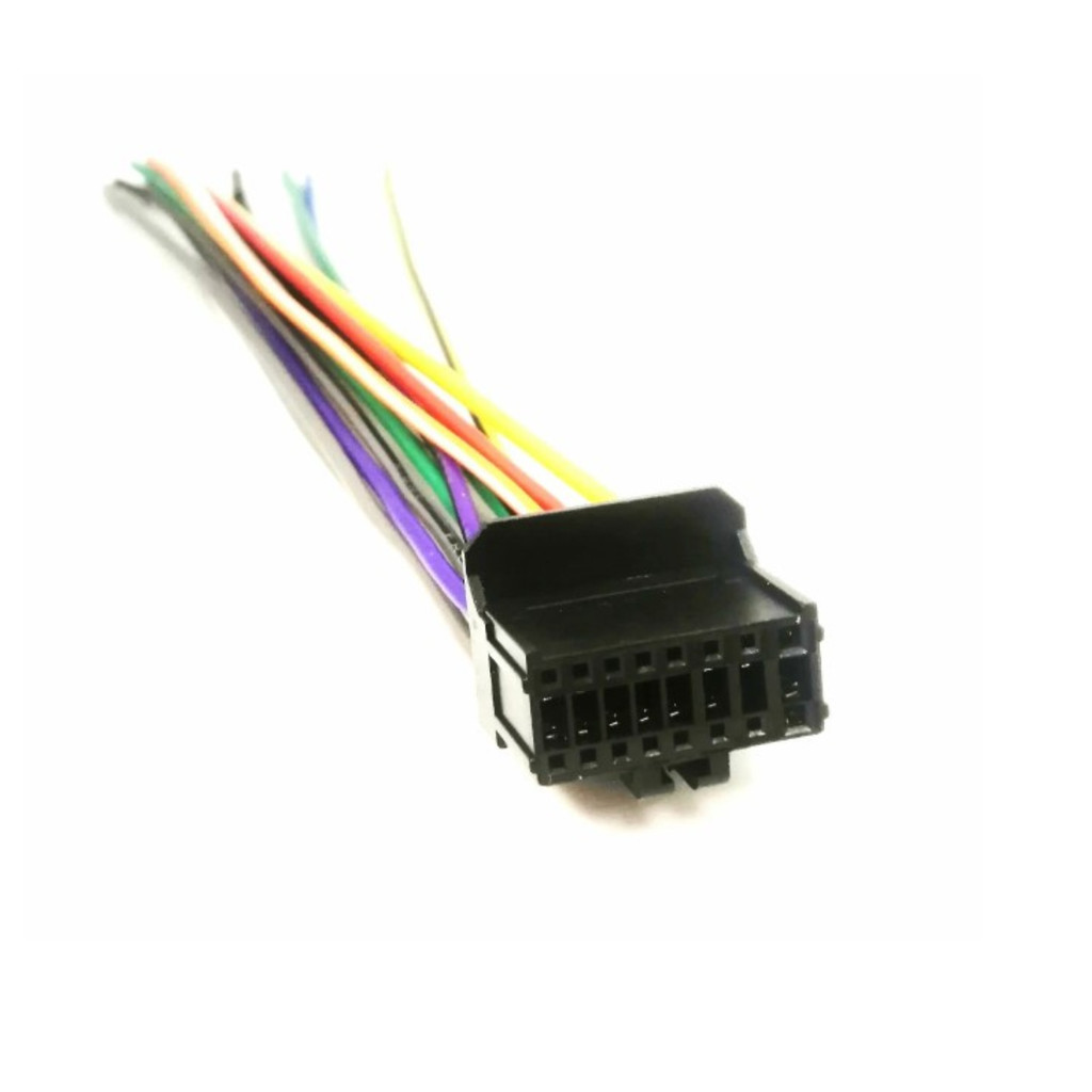 Chicote Plug Conector Rádio CD Player Pioneer 16 Vias DEH 1550 2550 2250