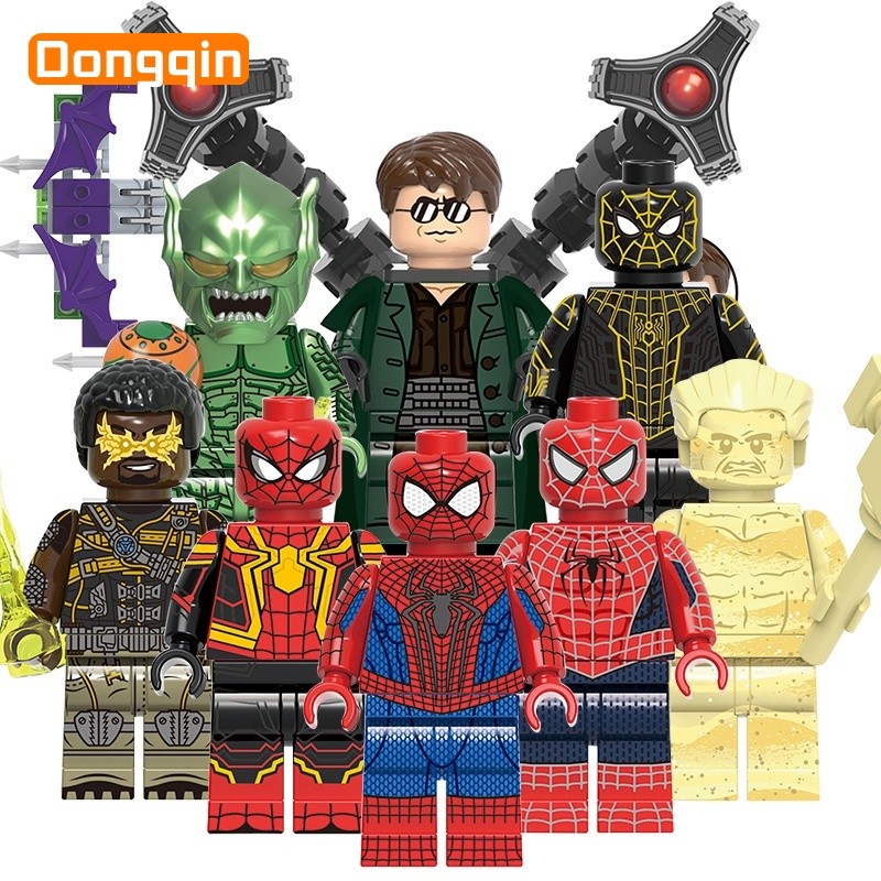 Mini bonecas, blocos de construção de montagem educacional infantil, presentes para meninos