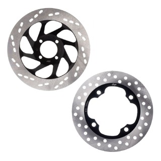 Par Discos de Freio P/ Haojue Chopper Road 150 Gp7 em Oferta na Shopee