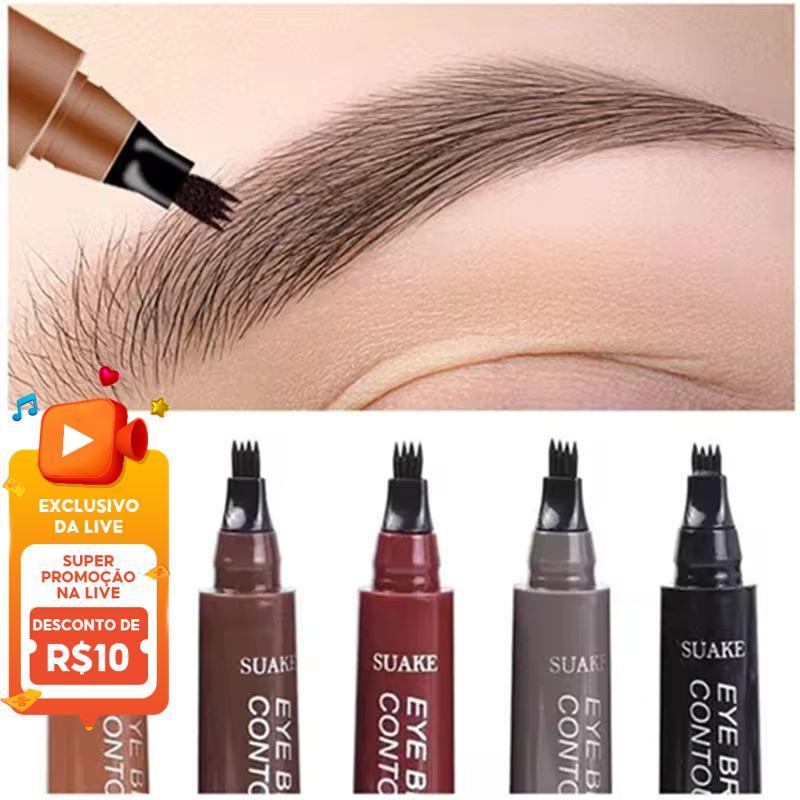 Lápis De Sobrancelha Líquido À Prova D