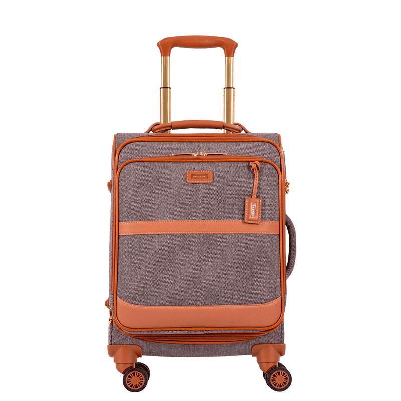 Mala de Viagem Bordo com Rodas 360° Royale - Cinza em Oferta na Shopee