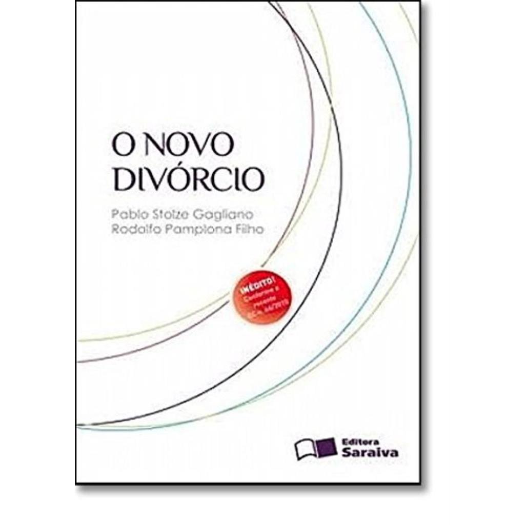O Novo Divórcio autor Pablo Stolze Gagliano /  Rodolfo Pamplona Filho