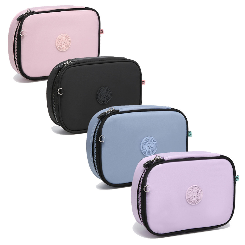 Estojo Escolar Box Organizador Kika Quadrado Grande Feminino