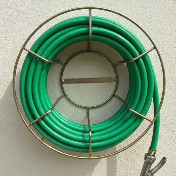 Suporte de Mangueira de Mangueira Redondo de Metal Regaplan em Oferta na Shopee