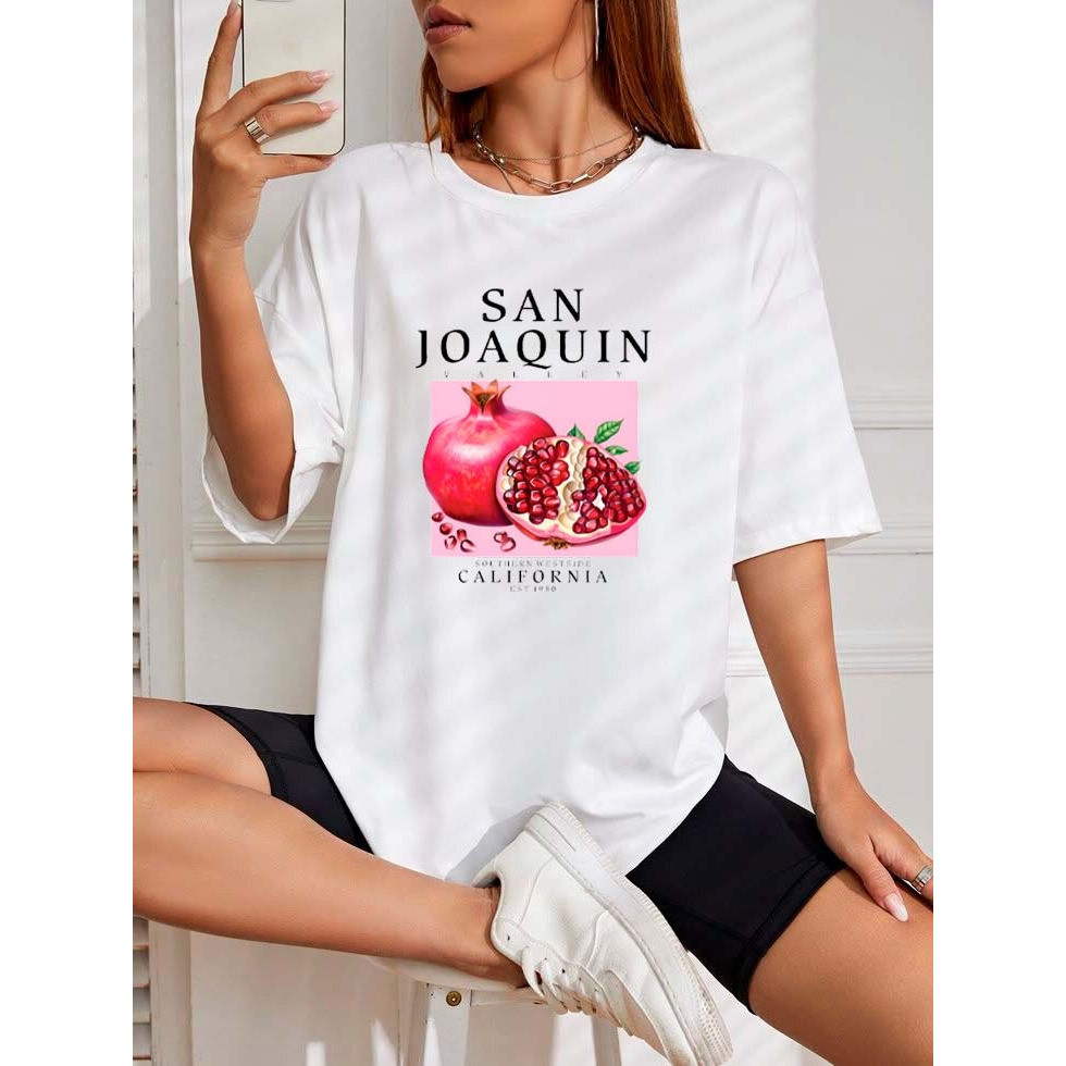 T-Shirt Básica  Algodão com Diversas Estampas Reforço Ombro a Ombro Manga Curta