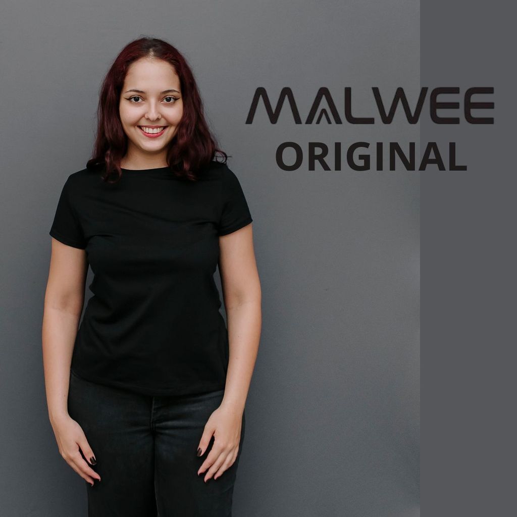 Camiseta Feminina Baby Look Malwee Gola Redonda Blusa Básica Lisa Manga Curta 100% Algodão Ultra Confortavel Verão
