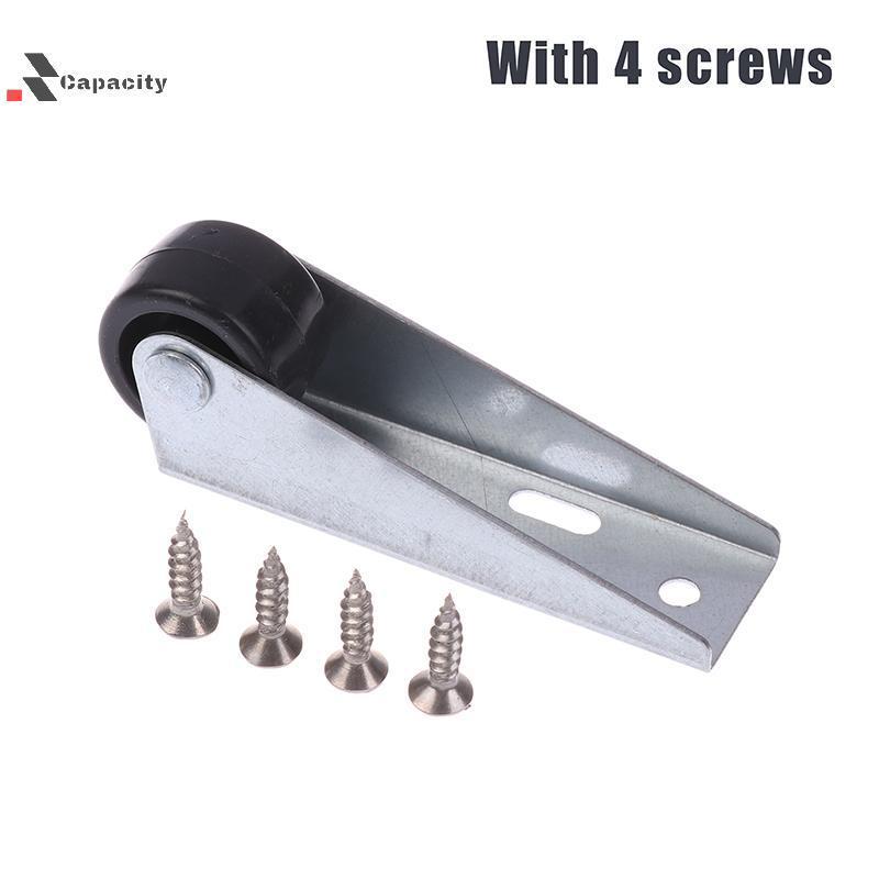 Capacidade Silenciosa Móveis Lado Montado Direção Porta Rolo Suporte Roda Móvel Com Parafusos Multi-Função Polia De Aço