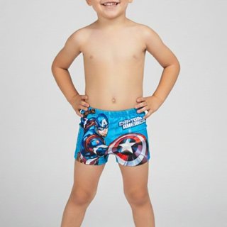 Sunga Infantil Masculina Capitão America Marvel em Oferta na Shopee