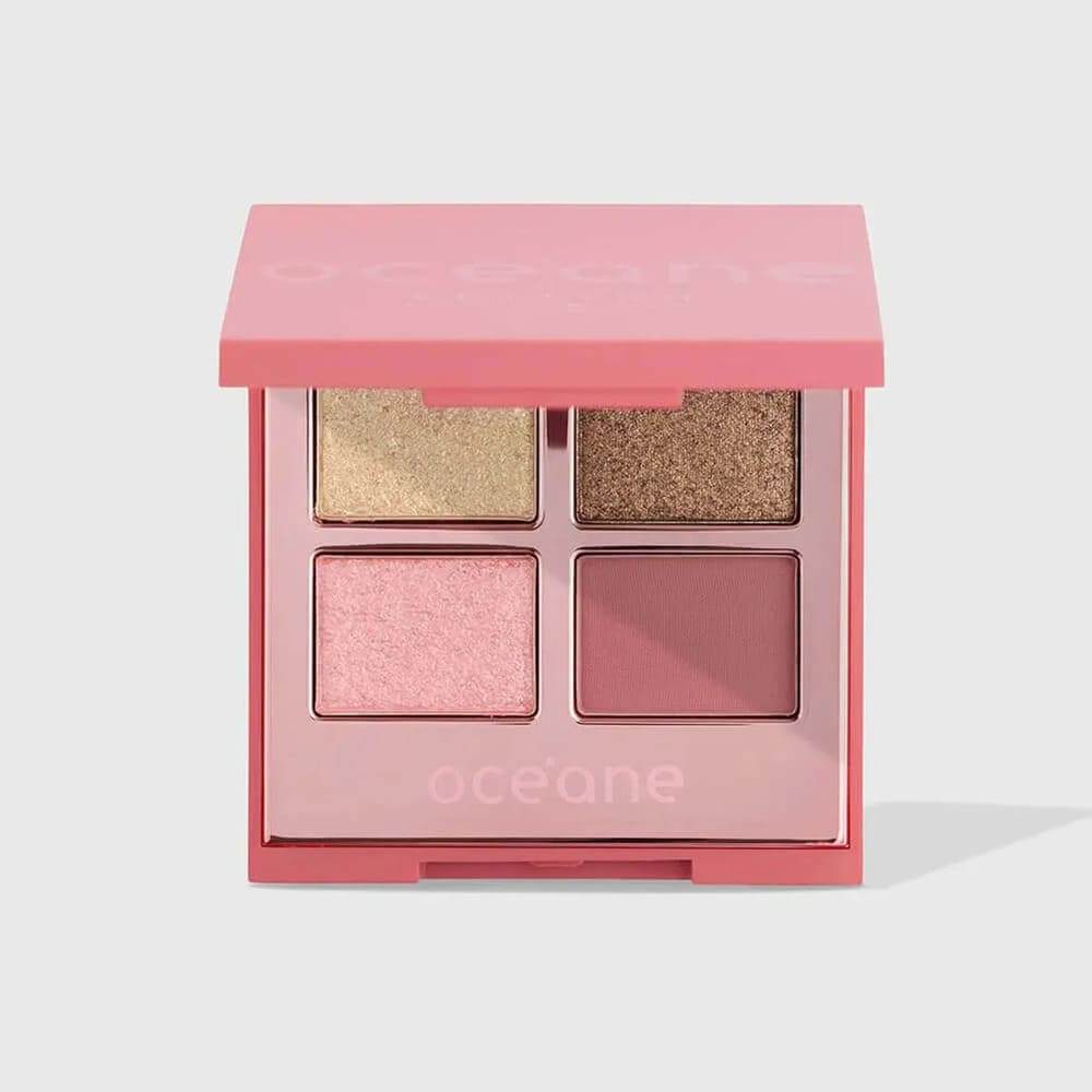 Paleta de Sombras 4 Eyeshadow Glossy - Océane Edition