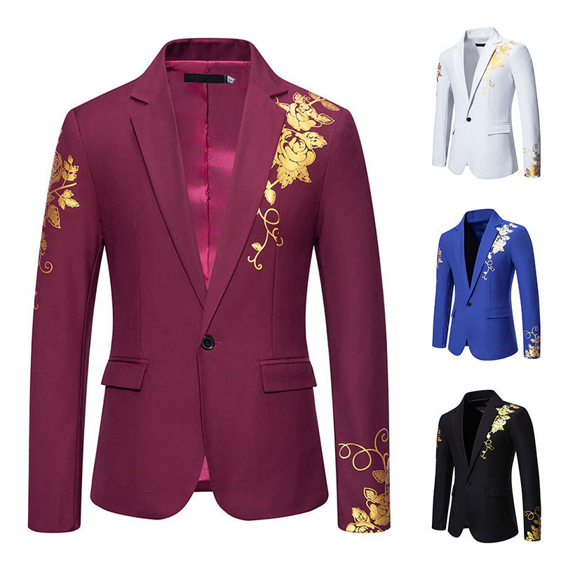 ens Blazers Slim Fit Business Casual Masculino Terno Casaco Esportivo Um Botão Blazer De Viagem Jaqueta Leve