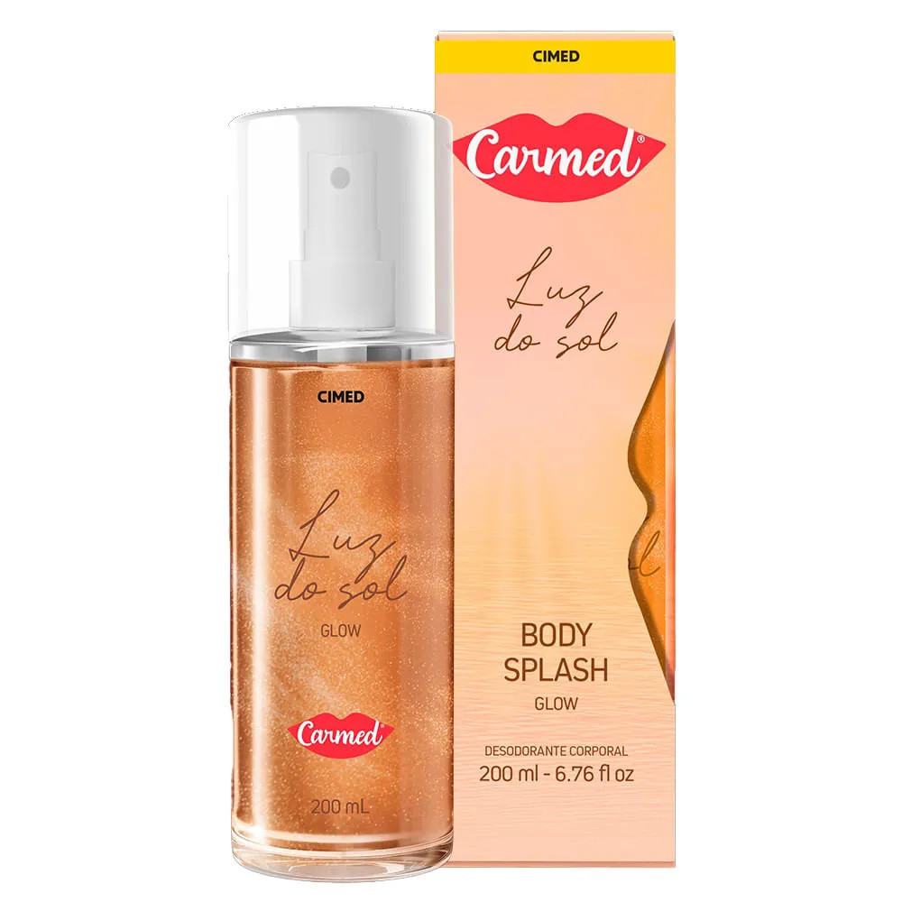 Body Splash Carmed Luz Do Sol Glow 200Ml