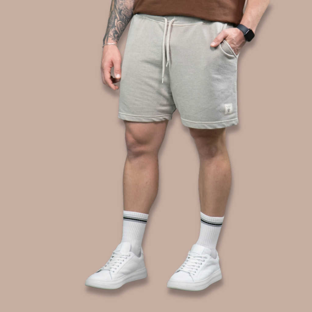 Bermuda Oversized  Moletom Masculina Algodão Premium Estilo
