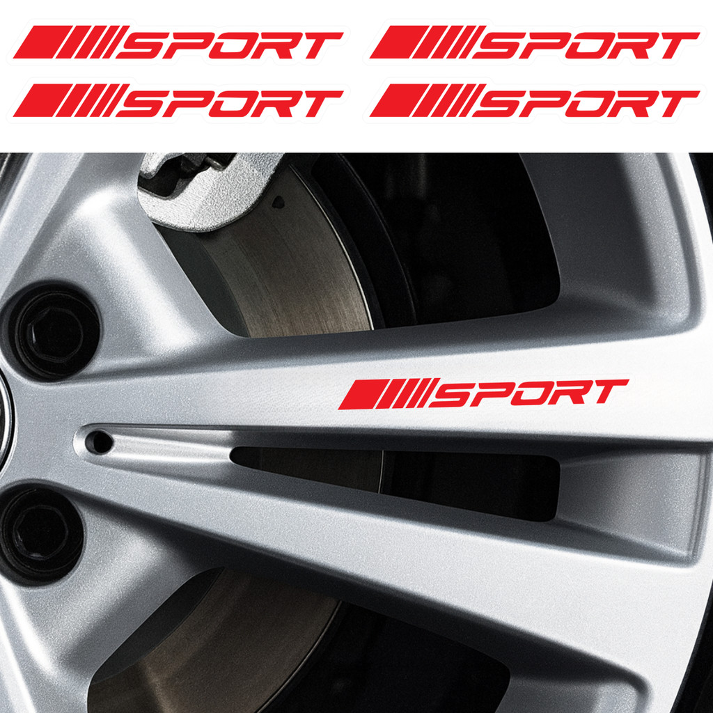 4 Adesivos Sport Para Rodas Carro Tuning Aro Esporte em Oferta na Shopee