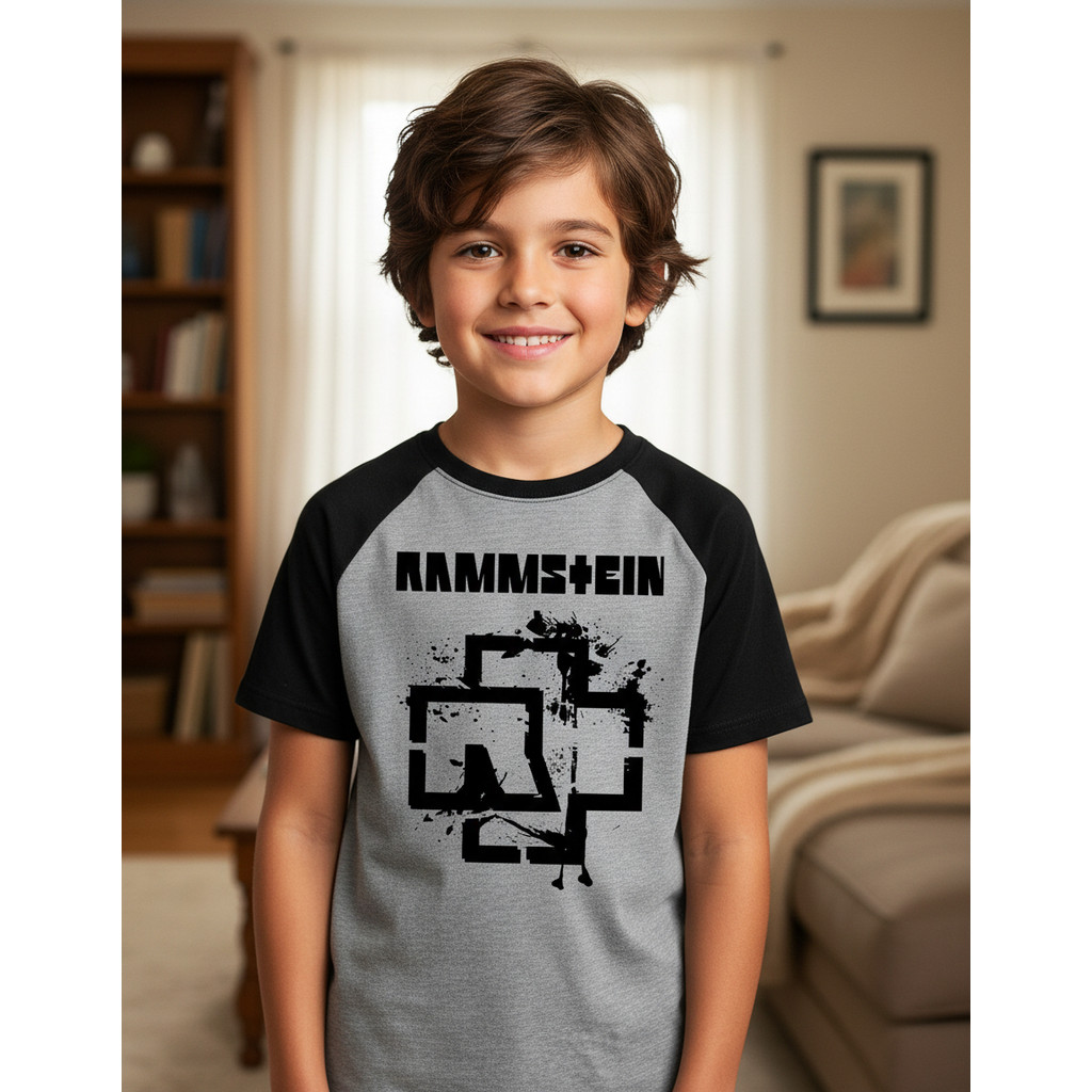 Camiseta Infantil Rammstein Exclusiva Exclusiva