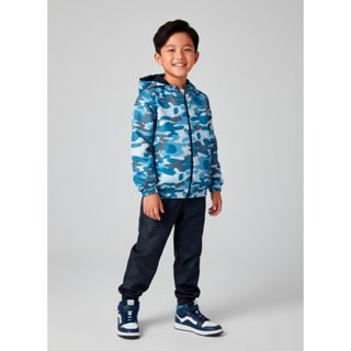 Conjunto Infantil Menino Corta Vento Camuflado Petróleo 158 - Keki Boys em Oferta na Shopee