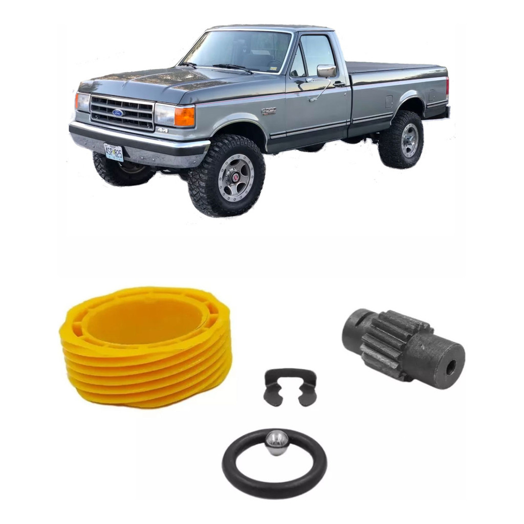 Kit Coroa Pinhão Velocímetro F1000 Até 93 18/17/16 Dentes