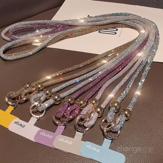 Cordão Smartphone Corrente Celular de Strass 120CM Acessório Pescoço Corpo chaveiro em Oferta na Shopee